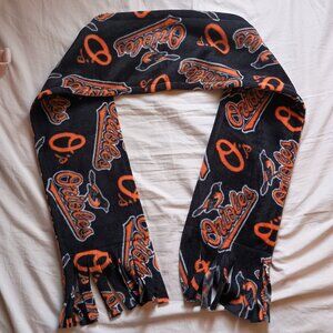 Baltimore Orioles Baseball Team Scarf